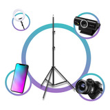 Tripé Universal Celular Câmera Ring Light Webcam 2,10m