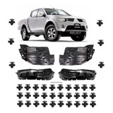 Triton Parabarro Com Presilhas Rebites L200 2008 A 2012 Kit