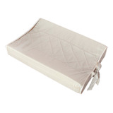 Trocador Cômoda Fraldas Anatômico Bebê Americano Branco Cor Palha Pérola
