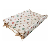 Trocador Plástificado Anatômico Com Amarras Floresta- Oferta