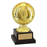 Trofeu 600023 Bola De Ouro Vitória Melhor Jogador Bola Cheia
