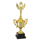 Troféu Taça 30cm Premiação Futebol Campeão Infantil Adulto