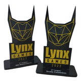 Troféus Personalizados Em Acrílico 10x10cm