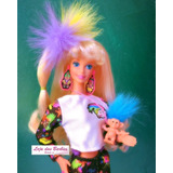 Troll Miniatura P/ Boneca Barbie Susi Monster Ursinho Rement