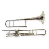 Trombone De Pisto Longo Weril F670 Niquelado