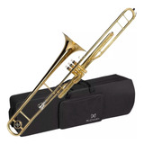 Trombone De Pisto Sib Laqueado Michael Wtpm35n Com Case