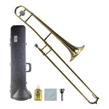 Trombone De Vara Jupiter Jsl232l Sib Laqueado + Estojo