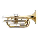 Trombonito Trombone De Marcha Sib (bb) Laqueado Michael Wtmm