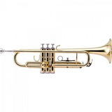 Trompete Bb Htr-300l Laqueado Harmonics +estojo