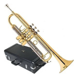 Trompete Eagle Laqueado Tr504 Em Sib + Case Luxo