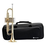 Trompete Harmonics Sib Htr-300l Laqueado - Novo
