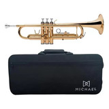 Trompete Michael Sib Wtrm30n Linha Essence Laquead C/ Estojo