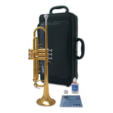 Trompete Sib Yamaha Ytr-3335 Laqueado Dourado Completo