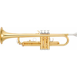 Trompete Ytr 2330 Cn Laqueado Dourado Com Case Yamaha