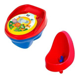 Troninho Penico Assento Kit Desfralde + Mictorio Infantil