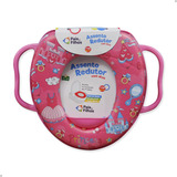 Troninho Redutor Assento Vaso Sanitário Infantil Confortável Cor Rosa Animais