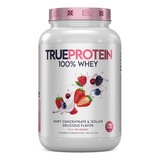 True Protein 100% Whey Concentrado Isolado 874g True Source Sabor Red Berries