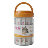 Truly Petisco Cremoso Gatos Sabor Frango E Bife C/30 Tubos