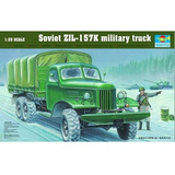 Trumpeter 01003 Soviet Zil-157k Military Truck