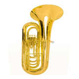 Tuba 4/4 Hs 751 Sinfônica Profissional Bb-loja Física