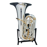 Tuba 5/4 Weingrill Wtu1 Sib - Prata C/ Ouro - Nova 25.900