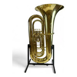 Tuba Weril J981 4/4 4 Pistos Laqueada Sib