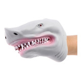 Tubarão Branco Realista Fantoche Mão Brinquedo