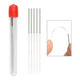 Tubete 5 Agulhas P/ Limpeza Bico Nozzle 0.4mm Impressora 3d