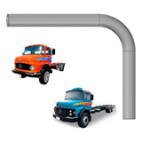 Tubo Cano Escapamento Mercedes Benz 1113 A 2020 Turbo 3 Pol
