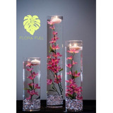 Tubo Cilindro Vaso De Vidro 14x30 Decoração Pinterest Festas Cor Água