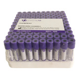 Tubo Coleta Vacuo Edta K3 (roxo) 4ml 13x75mm C/100 