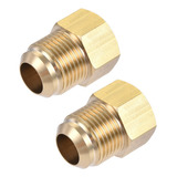 Tubo De Adaptador De 2 Conectores 5/8 Sae Rosca Macho 1/2 Sa