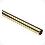 Tubo De Latão 3/8 (9,52mm Parede 0,8mm) 01 Peça C/ 50cm