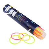 Tubo De Pulseiras Neon 100 Unidades