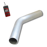 Tubo Em Aluminio Curva 45º Graus 3 Polegadas X 500mm