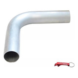 Tubo Em Alumínio Curva 90º - 2pol X 500mm - Metal Horse