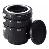 Tubo Extensor Macro Meike Nikon F-mount Cpu Af Afs Auto Foco