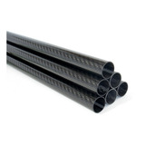 Tubo Fibra De Carbono Ø11 Mm X Ø8 Mm X 620 Mm - Fosco