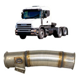 Tubo Flexivel Escapamento Compativel Scania