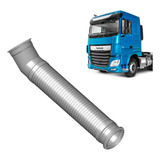 Tubo Flexível Saída Motor 5 Inox Para Caminhão Daf Xf 105