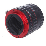 Tubo Macro Extensor Auto Foco Af Para Canon Ef Ef-s De Metal