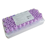 Tubo Mini Microtubo 0.5ml Edta K2 Com 50 Unidades Cralplast