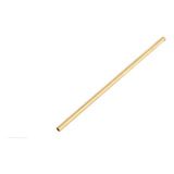 Tubo Redondo Latão 3/16 X 1/32 Pol. = 4,76mmx0,79mm X 70cm