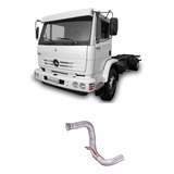 Tubo Saída Motor Escapamento Caminhão Mb 1718 Eletrônico 3''