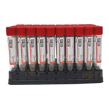 Tubo Tampa Vermelho 9ml Coleta Prp I-prf Ativador Coagulo 50