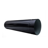 Tubo/duto Preto De Aço Para Chaminé 15cm (150mm) X 1,00m