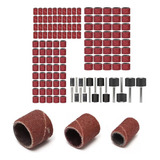 Tubos Lixa P/ Micro Retifica Dremel ¼ ½ 3/8 - 132 Pçs 