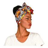 Turbante Africano Tecido Aramado Multicor Afro Headband