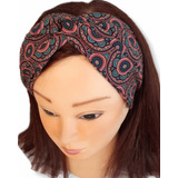 Turbante Tecido Algodão Adulto Infantil, Bandana Estruturada