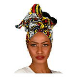 Turbantes Africano Tecido Aramado Multicor Afro Headband